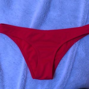Red Bathing Suit Bottoms